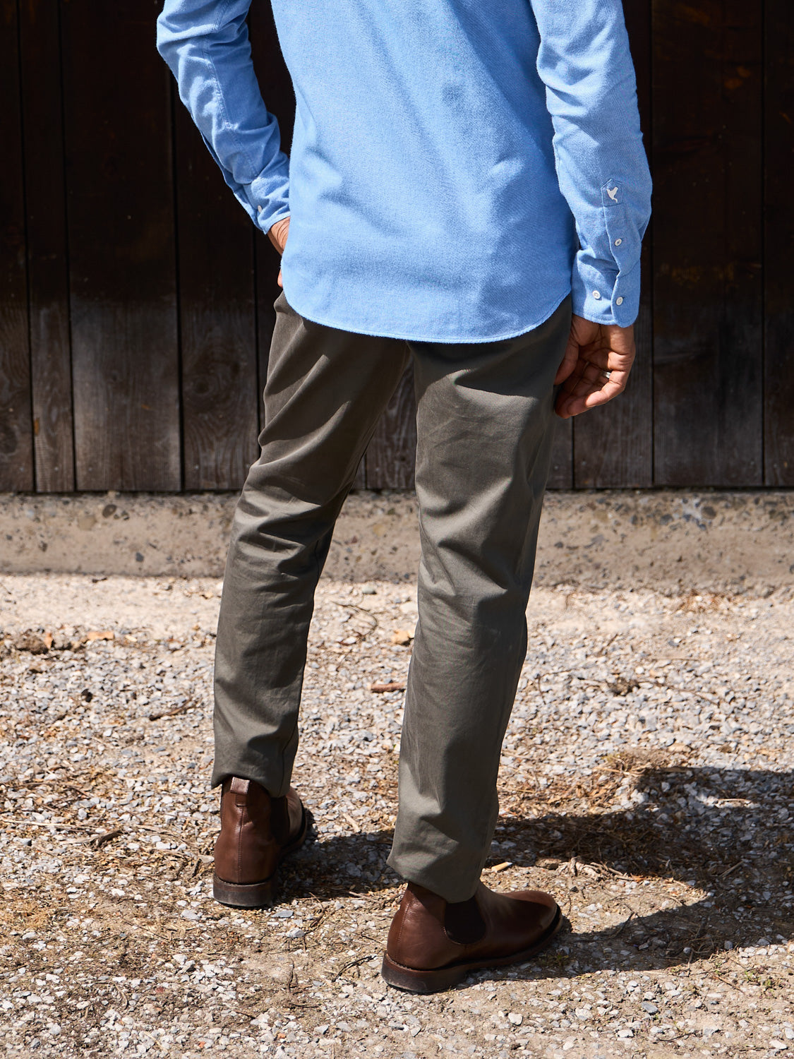 Trousers Chino Terra Olive