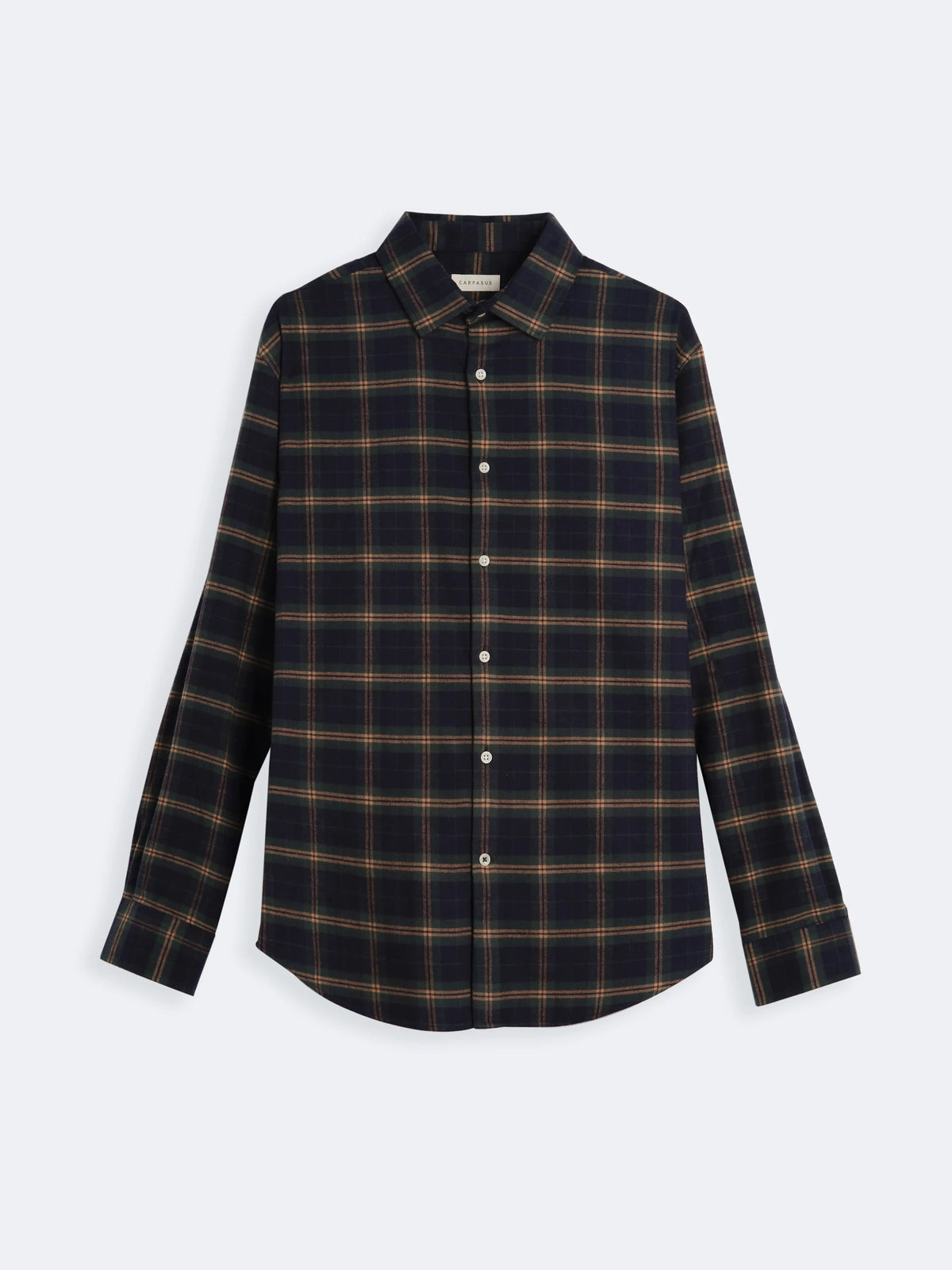 Flannel Shirt Castanio Check Marine