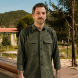 Flannel Shirt Pinho Grass