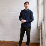 Oxford Hemd Marine