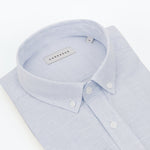 carpasus sustainable organic cotton shirt bernina blue. Nachhaltiges Carpasus Hemd Bernina Blau aus Bio Baumwolle 