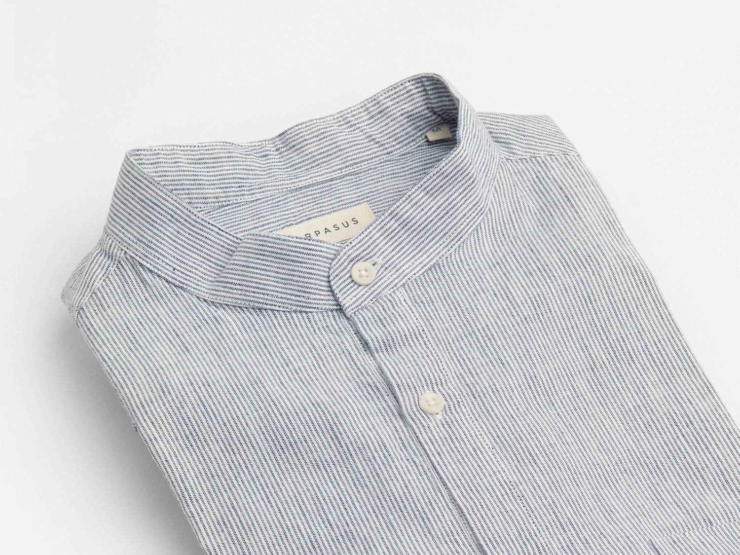 carpasus sustainable organic cotton shirt marzili stripes navy white. Nachhaltiges Carpasus Hemd Marzili Streifen Navy Weiss aus Bio Baumwolle 