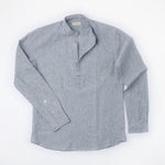 carpasus sustainable organic cotton shirt marzili stripes navy white. Nachhaltiges Carpasus Hemd Marzili Streifen Navy Weiss aus Bio Baumwolle 