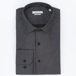 carpasus sustainable organic cotton dress shirt dark grey. Nachhaltiges Carpasus Businesshemd aus Bio Baumwolle in Dunkelgrau