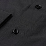 carpasus sustainable organic cotton dress shirt dark grey. Nachhaltiges Carpasus Businesshemd aus Bio Baumwolle in Dunkelgrau