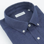 carpasus sustainable organic cotton flanell shirt populus navy. Nachhaltiges Carpasus Flanell Hemd Populus Navy aus Bio Baumwolle 