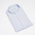 carpasus sustainable organic cotton shirt marzili blue white. Nachhaltiges Carpasus Hemd Marzili Blau Weiss aus Bio Baumwolle 