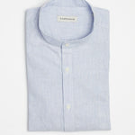 carpasus sustainable organic cotton shirt marzili blue white. Nachhaltiges Carpasus Hemd Marzili Blau Weiss aus Bio Baumwolle 