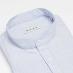 carpasus sustainable organic cotton shirt marzili blue white. Nachhaltiges Carpasus Hemd Marzili Blau Weiss aus Bio Baumwolle 