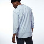 carpasus sustainable organic cotton shirt marzili blue white. Nachhaltiges Carpasus Hemd Marzili Blau Weiss aus Bio Baumwolle 