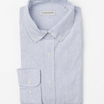 carpasus sustainable organic cotton shirt bernina blue. Nachhaltiges Carpasus Hemd Bernina Blau aus Bio Baumwolle 