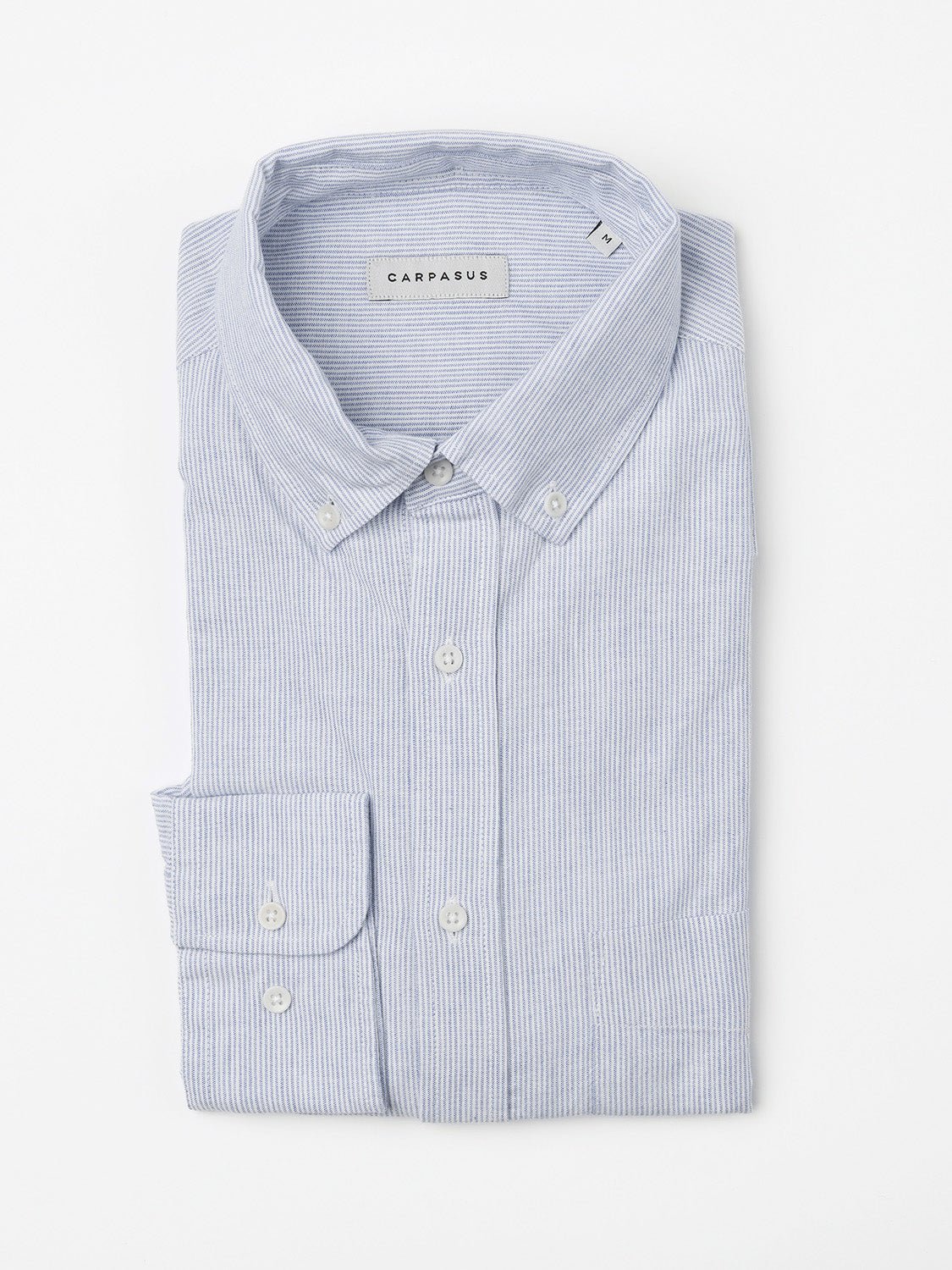 carpasus sustainable organic cotton shirt bernina blue. Nachhaltiges Carpasus Hemd Bernina Blau aus Bio Baumwolle 