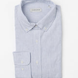 carpasus sustainable organic cotton shirt bernina blue. Nachhaltiges Carpasus Hemd Bernina Blau aus Bio Baumwolle 