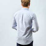 carpasus sustainable organic cotton shirt bernina blue. Nachhaltiges Carpasus Hemd Bernina Blau aus Bio Baumwolle 