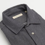 carpasus sustainable organic cotton flanell shirt betual grey. Nachhaltiges Carpasus Flanell Hemd Betual Grau aus Bio Baumwolle 