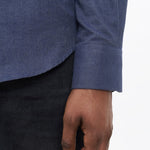carpasus sustainable organic cotton flanell shirt populus navy. Nachhaltiges Carpasus Flanell Hemd Populus Navy aus Bio Baumwolle 