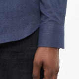 carpasus sustainable organic cotton flanell shirt populus navy. Nachhaltiges Carpasus Flanell Hemd Populus Navy aus Bio Baumwolle 