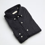carpasus sustainable organic cotton flanell shirt populus slate. Nachhaltiges Carpasus Flanell Hemd Populus Slate aus Bio Baumwolle