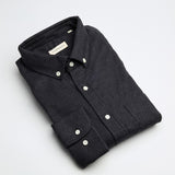 carpasus sustainable organic cotton flanell shirt populus slate. Nachhaltiges Carpasus Flanell Hemd Populus Slate aus Bio Baumwolle