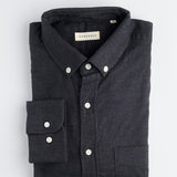 carpasus sustainable organic cotton flanell shirt populus slate. Nachhaltiges Carpasus Flanell Hemd Populus Slate aus Bio Baumwolle 