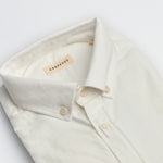 carpasus sustainable organic cotton flanell shirt populus white. Nachhaltiges Carpasus Flanell Hemd Populus White aus Bio Baumwolle 