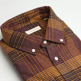 carpasus sustainable organic cotton flanell shirt ursido tinto. Nachhaltiges Carpasus Flanell Hemd Ursido aus Bio Baumwolle in Tinto