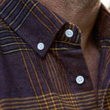 carpasus sustainable organic cotton flanell shirt ursido tinto. Nachhaltiges Carpasus Flanell Hemd Ursido aus Bio Baumwolle in Tinto