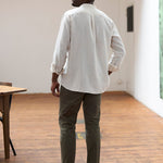 carpasus sustainable organic linen shirt lisbon nature. Nachhaltiges Carpasus Hemd Lisbon Natur aus Bio Leinen 