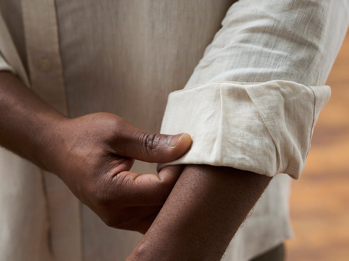 CARPASUS sustainable Linen Shirt from Organic Linen Lisbon Nature