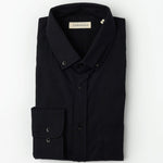 carpasus sustainable organic cotton flanell shirt populus black. Nachhaltiges Carpasus Flanell Hemd Populus Schwarz aus Bio Baumwolle 
