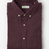 Flannel Shirt Populus Bordeaux