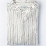 Flannel Shirt Scurido White/Brown