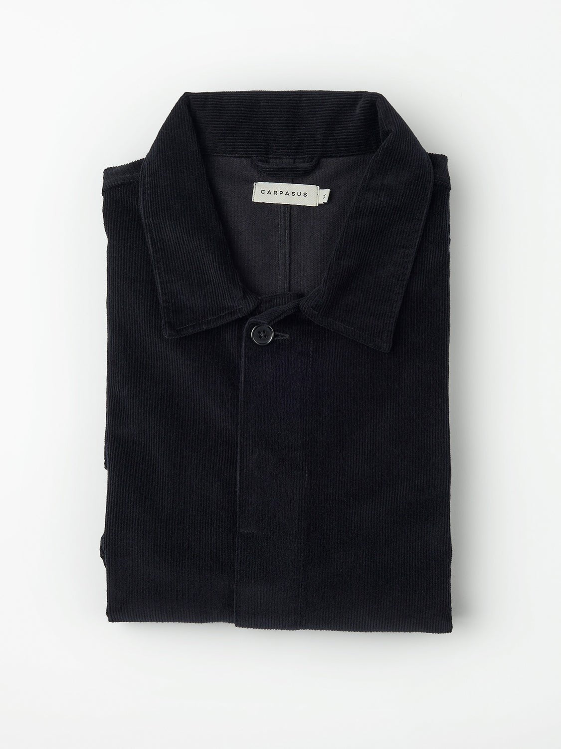 carpasus sustainable organic cotton corduroy overshirt marine. Nachhaltiges Carpasus Overshirt Cord aus Bio Baumwolle in Marine