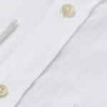 carpasus sustainable organic linen shirt single color white. Nachhaltiges Carpasus Hemd aus Bio Leinen in Weiss