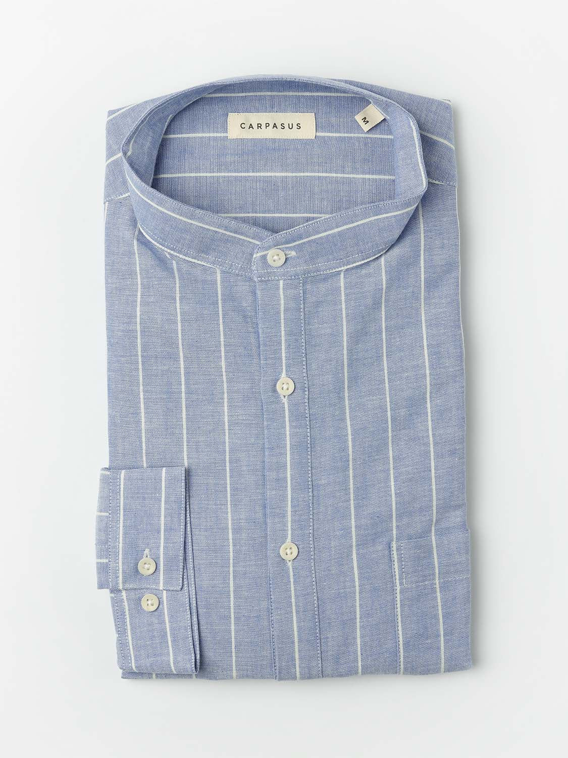 Casual Shirt Marzili Wide Stripes Blau