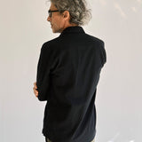 Flanellhemd Castanio Schwarz