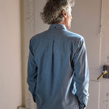 Flannel Shirt Populus Blue