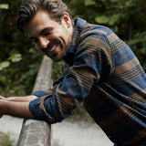 Flannel Shirt Ursido Navy