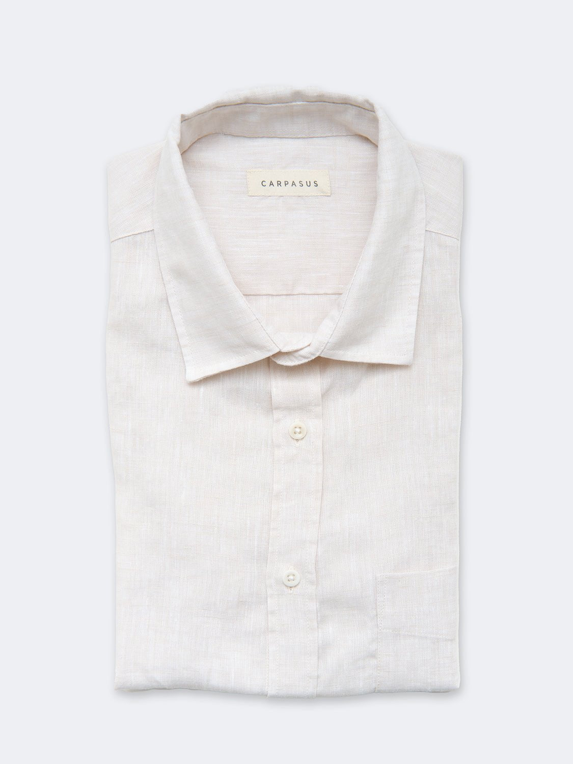 Linen Shirt Short Lido Nature