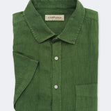 Linen Shirt Praia Green