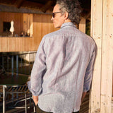 Linen Shirt Avignon Fino Navy