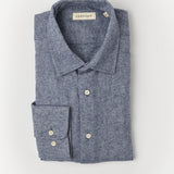 Flannel Shirt Gurin Navy