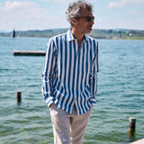 Leinenhemd Maggia Navy