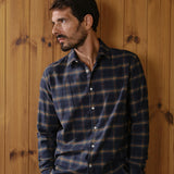 Flannel Shirt Castanio Check Marine