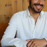 Flannel Shirt Castanio White