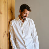 Flannel Shirt Castanio White