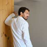 Flannel Shirt Castanio White
