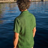 Linen Shirt Praia Green